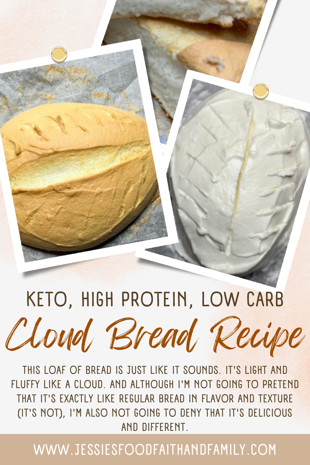 Keto High Protein Low Carb Cloud Bread Recipe Jessie S