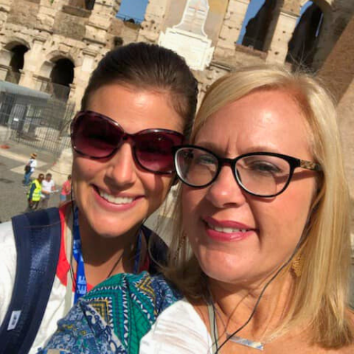 Bombshell & Penny in Rome.