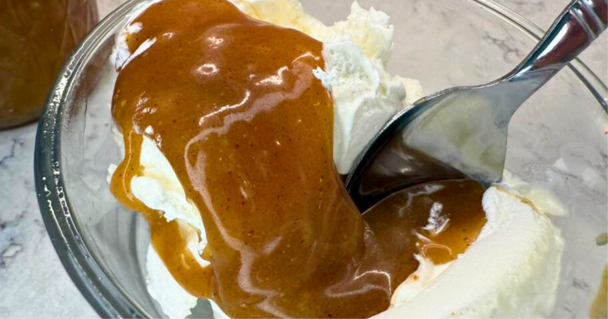 Homemade Apple Cider Salted Caramel Recipe