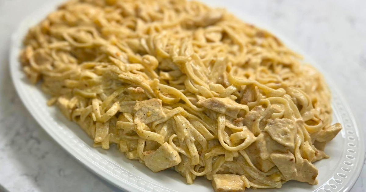 Creamy Cajun Chicken Fettuccini Recipe